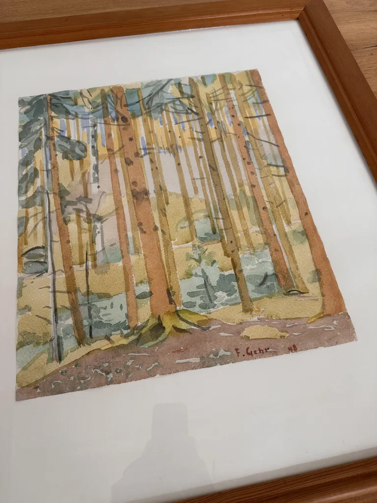 ferdinand-gehr-waldszene-aquarell-3