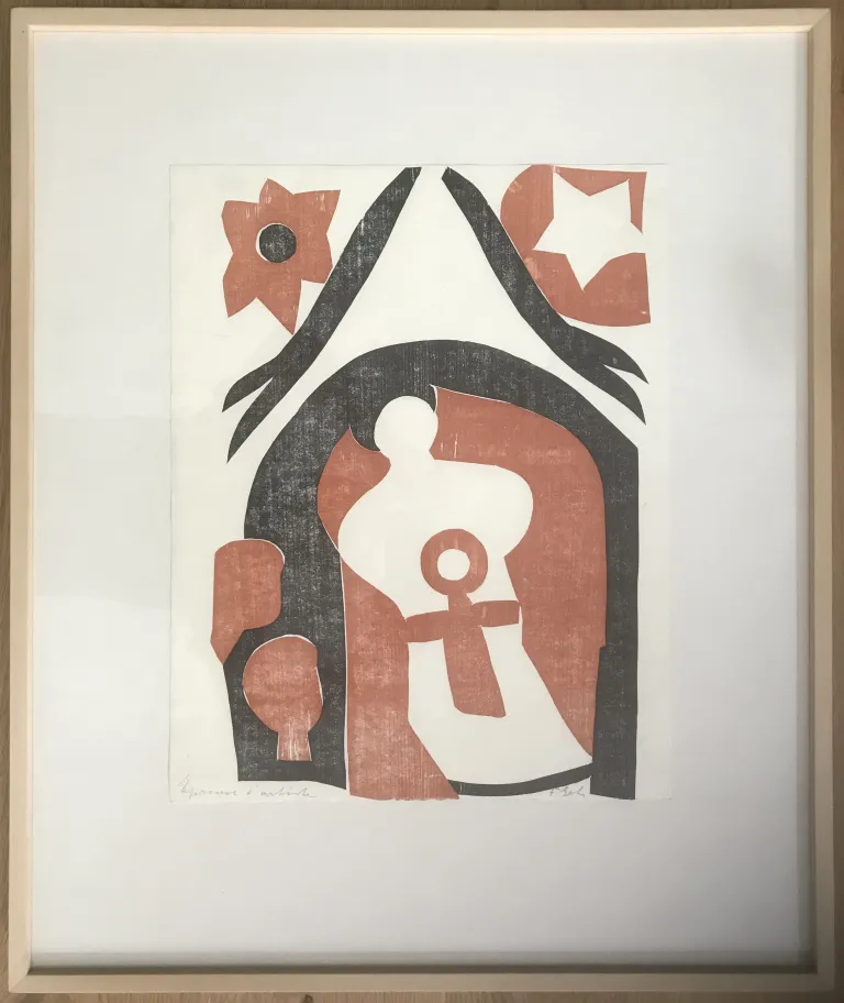 Ferdinand gehr handdruck weihnacht