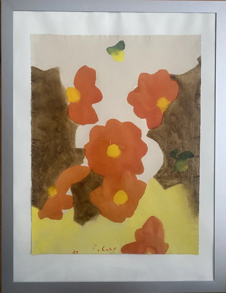 Ferdinand gehr aquarell blumen